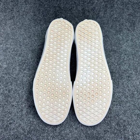 Vans Old Skool Low Sneakers Womens Size 8.5 Grey White Athletic Retro Skate Shoe - Picture 10 of 12